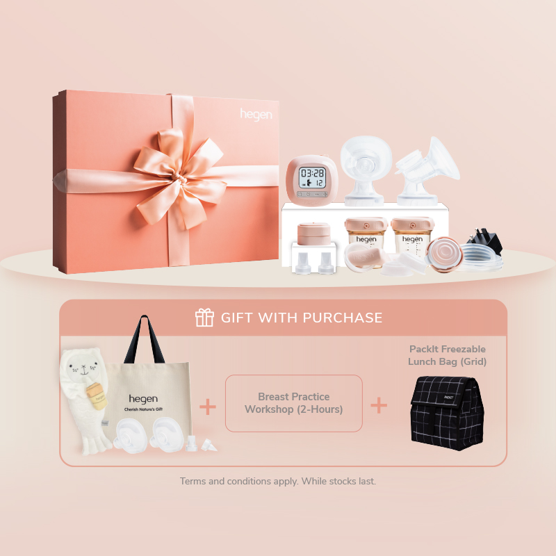 Hegen PCTO™ Double Electric Breast Pump + FREE Gifts worth $248.90!